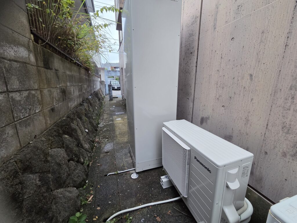 エコキュート交換の施工後