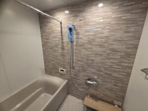 ユニットバスの施工後