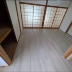 フローリングの施工後